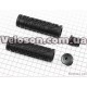 Ручки руля 100мм под грипшифт, черные PVC-111B FB ONE