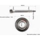 Вал піввісі первинний Z-10+Шестерня піввісі вторинного валу Z-36 к-кт Китай
