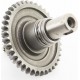 Шестерня КПП вторичного вала Z-38x39, D-25мм+вал+шестерня в сборе Китай