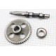 Распредвал+шестерня Z-15, d-20мм+шестерня Z-48, d-24мм+кулачок+подшипник 6205 R175A/R180NM Viper
