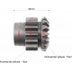 Шестерня диференціала із блокуванням (сателіт) Z-15x16 без блокування Китай