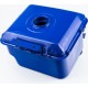 Бак топливный R195NM, 260x230x200мм, потайная горловина, отверстие под кран топливный, синий Китай