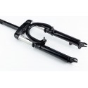 Вилка 20" амортизаційна, з різьбою 1" (25,4мм) V/Disk-brake, чорна