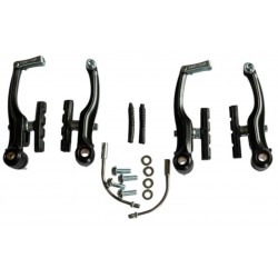 Гальмівний набір CB-144 V-Brake алюміній колодка 60 мм чорний