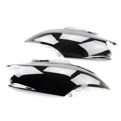 Yamaha JOG SA-16 Пластик-верхний боковой лев+прав к-кт 2шт, чёрный Китай