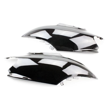 Yamaha JOG SA-16 Пластик-верхний боковой лев+прав к-кт 2шт, чёрный Китай