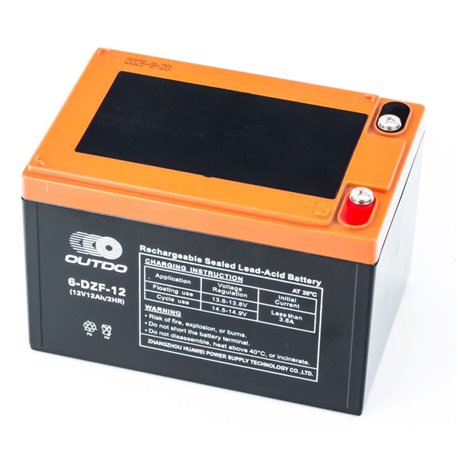 Аккумулятор 12V12Ah 6DZM12 кислотный (L150*W101*H99мм) для ИБП, игрушек и др. OUTDO