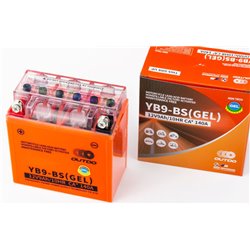 Аккумулятор 12V9Ah YB9-BS GEL (L135*W75*H135мм) "МОТО" OUTDO