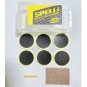 Заплатки для камер Spelli  SBT-123B, Безклеєві, самокліюча основа 6 шт