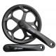 Шатуны велосипедные Prowheel Pro-846P, 46T, L-170 мм, цепи 1/2"x1/8" (1 speed)