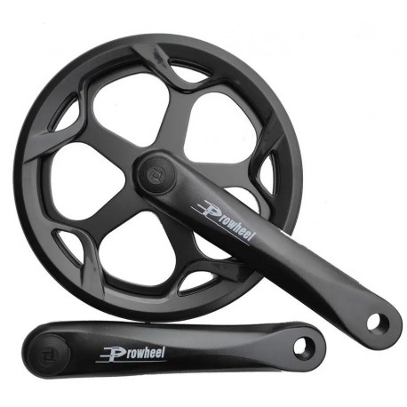 Шатуни велосипедні Prowheel Pro-846P, L-170 мм, ланцюги 1/2"x1/8" (1 speed)