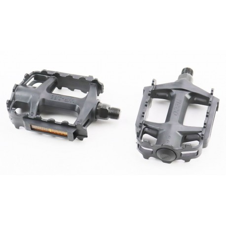 Педали на MTB 9/16" пластиковые, черные к-кт WP-163 Neco