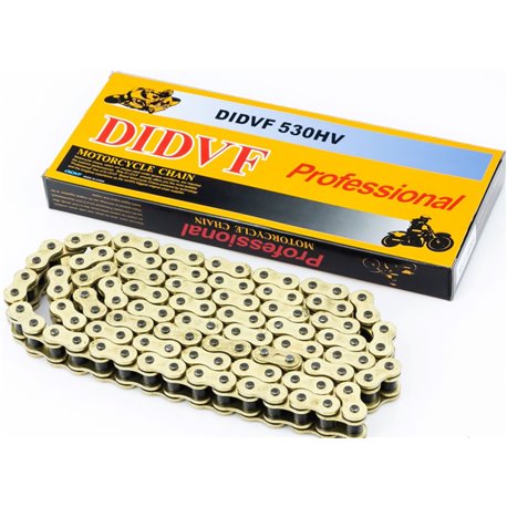 Цепь привода колеса 530HVOx110L GOLD (с сальниками) D.I.D.