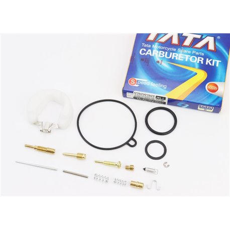 Ремонтный к-кт карбюратора 110cc, 15 деталей+поплавок TATA