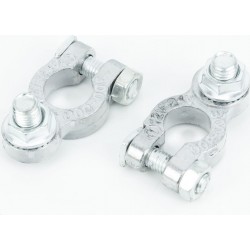 Клеми на акумулятор (пара+d-17,5мм та-d-16мм), алюміній Китай