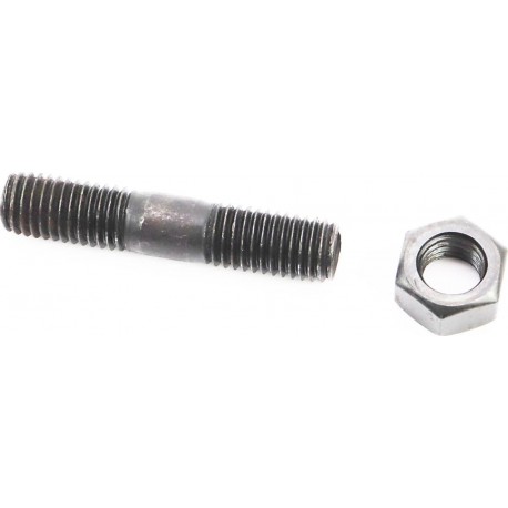 КПП-Шпилька задньої кришки редуктора М12х60+гайка тип 1 Китай