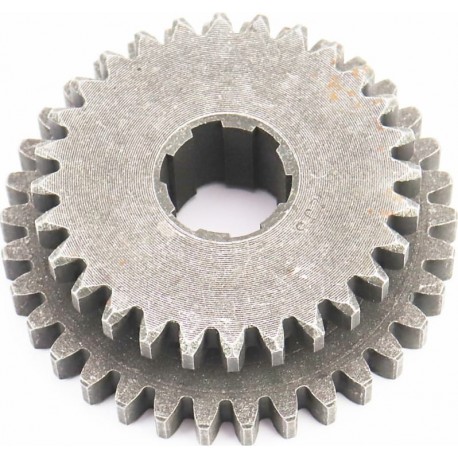 КПП-Шестерня ведущая 2-й/3-й передачи 81-1 Z-28х34 (возможен налет) Китай