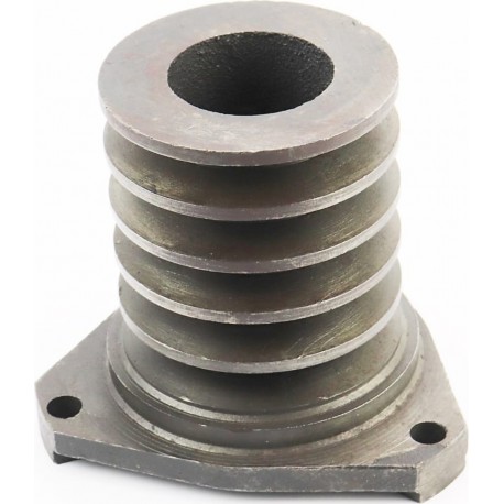 Шків 5-ти пазний D-107мм (п'ять пазів під ремінь SPB) Lотв.-137мм Китай