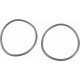 Кольцо (манжет) уплотнительное гильзы к-кт 2шт, чёрное R190N Китай