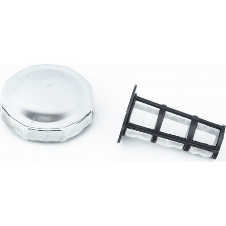 Кришка бака паливного+сито (під потайну горловину), метал Китай