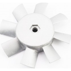 Крыльчатка вентилятора, алюминий, D-160мм Китай