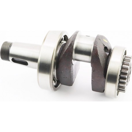 Коленвал R180NM+подшипники+шестерня, запрессованный Китай