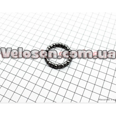 Подшипник на "Украина" задней втулки 15/64" (?5,95) х 12 шариков Китай