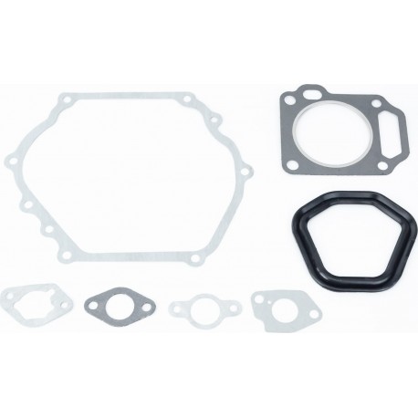 Прокладки двигуна 177F-77мм, к-кт 7 деталей, (пароніт, гума) Китай