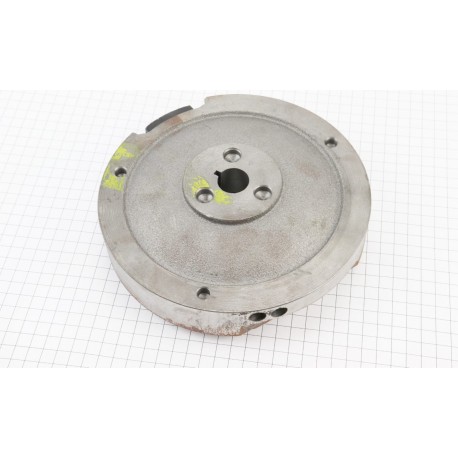 Маховик (нет резьбы под шкив ручного стартера) 182F/188F/190F Китай