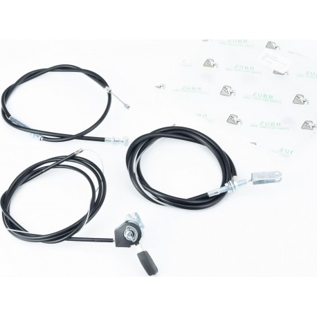 Троса к-кт 3шт, газу (трос 178см/ кожух 152см), зчеплення (трос 157см/ кожух 123см), диференціала 1шт  Viper