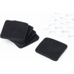 Фильтр воздушный-элемент (поролон 95х95х9мм) 168F/170F к-кт 5шт TATA