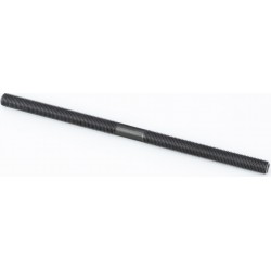 Вісь задня ХВЗ черв'ячна 3/8"-26Tх185мм, кріпл. гайка, чорна (без гайок та конусів) Китай