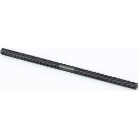 Ось задняя ХВЗ червячная 3/8"-26Tх185мм, крепл. гайка, чёрная (без гаек и конусов) Китай