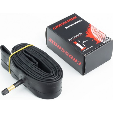 Камера 28"х1,75/2,125 с ниппелем (Schrader AV-48) Crossride