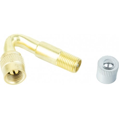Подовжувач для камер (кутовий 60°), латунь (електросамокат) Китай