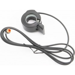 Ручка газу (акселератор), 3 контакти, чорна (електровелосипед) Китай