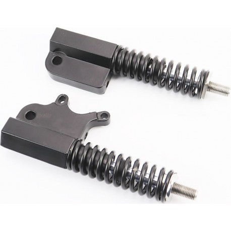 Амортизаторы передние, чёрные Т4 (электросамокат) Китай