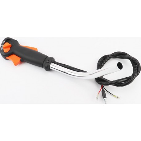 Ручка газу + трос (курок "широкий", з трубою), тип2 Китай