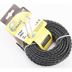 Струна косильна d-4,0мм 15м "свердло" (різні кольори) Китай