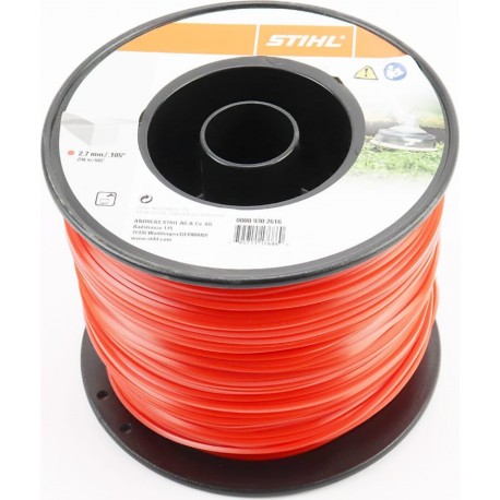 Леска, d-2,7мм 208м "квадрат", оригинал (00009302616) Штиль