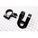 Крепление троса газа и ремня к трубе, к-кт 2шт Китай