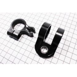 Крепление троса газа и ремня к трубе, к-кт 2шт Китай