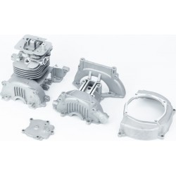 Блок двигуна у зборі 39мм 139F-4Т (без колінвала та клапанів) Китай