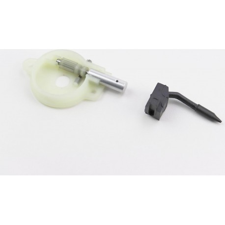 Насос масляный Husqvarna-137/142 + шланг масляный, пластиковая шестерня вала Китай