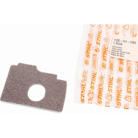 Фільтр-елемент повітряний MS-170/180 (повсть, коричнева), нового зразка з 2016р., оригінал (11301411704) Штиль