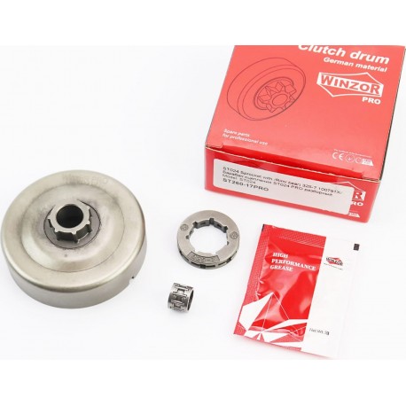 Тарелка сцепления + звезда 325-7 MS-240/260/270/280 + подшипник + смазка, "PRO SERIA" WINZOR