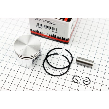 Поршень, к-кт MS-180 38мм (палець 10мм) WOODMAN