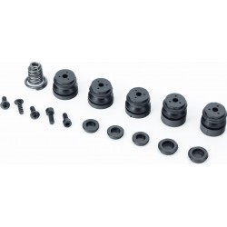 Амортизатор 4500/5200, к-кт 5шт + заглушки + болты + пружина Китай