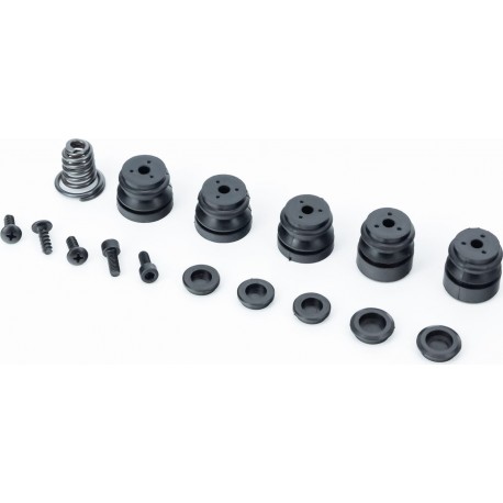 Амортизатор 4500/5200, к-кт 5шт + заглушки + болты + пружина Китай