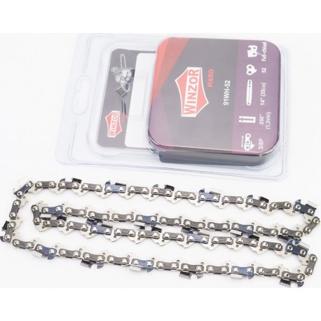 Цепь 3/8"-1,3мм-52зв. квад. зуб (на Partner-14") "HARD" WINZOR